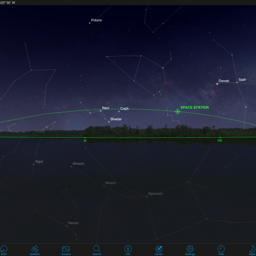 Sky view screenshot